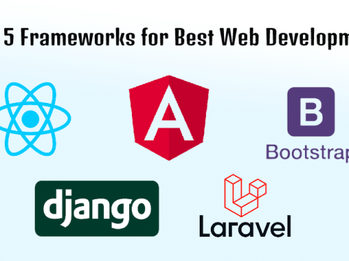 Top 5 Frameworks for Best Web Development